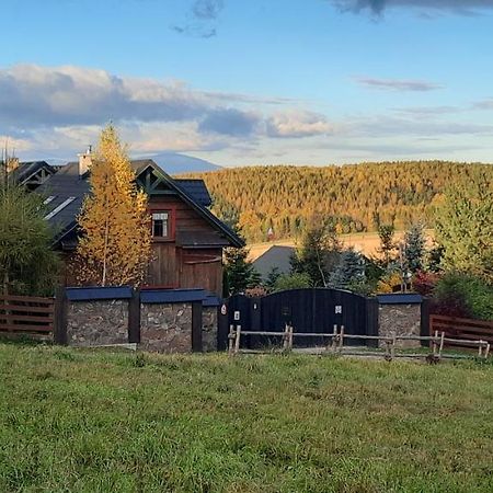 Chata drewniana Stefanówka Slemien Exterior foto