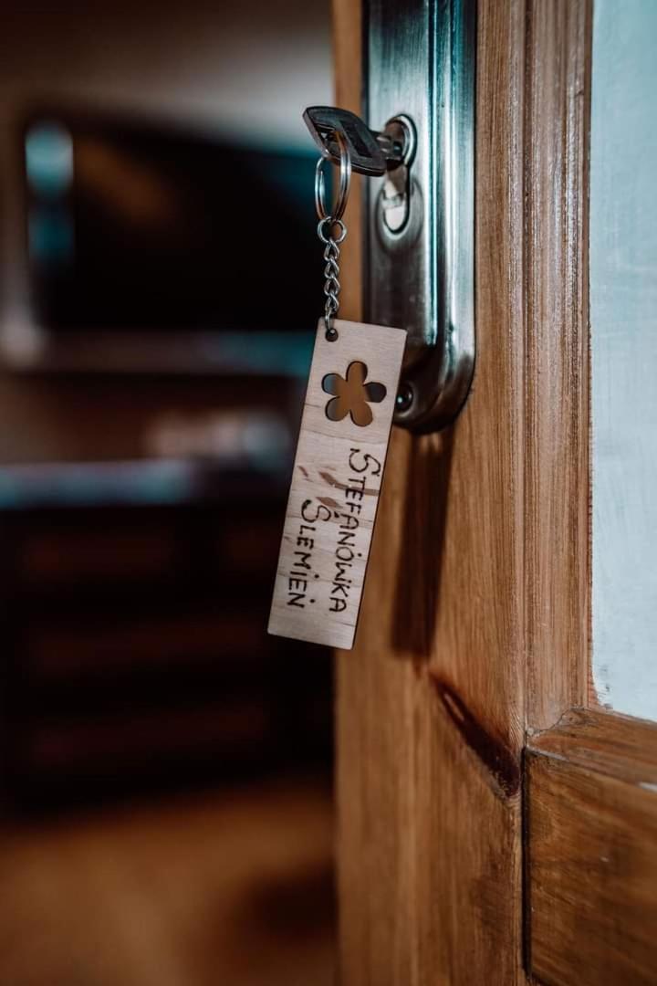 Chata drewniana Stefanówka Slemien Exterior foto