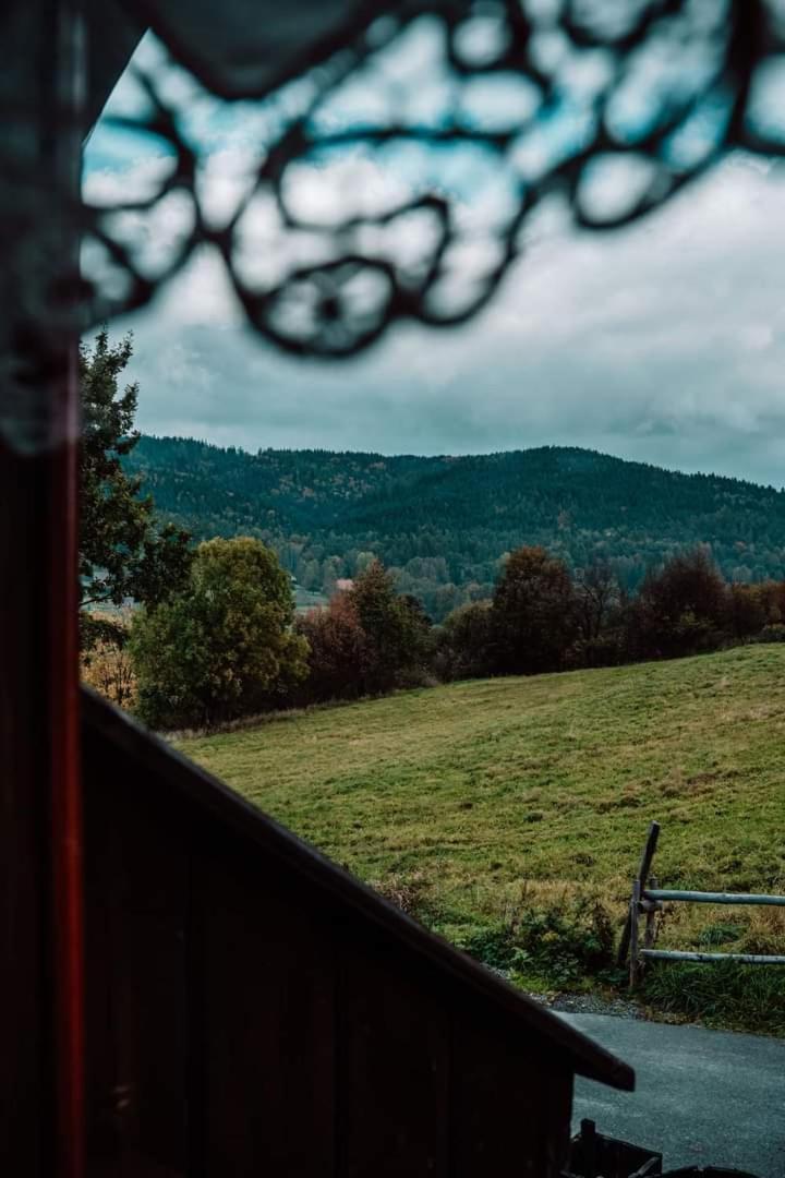 Chata drewniana Stefanówka Slemien Exterior foto