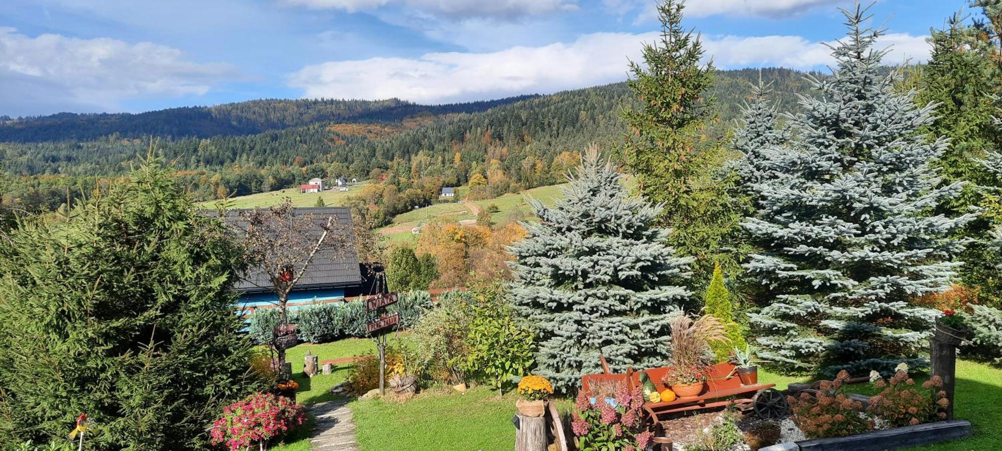 Chata drewniana Stefanówka Slemien Exterior foto