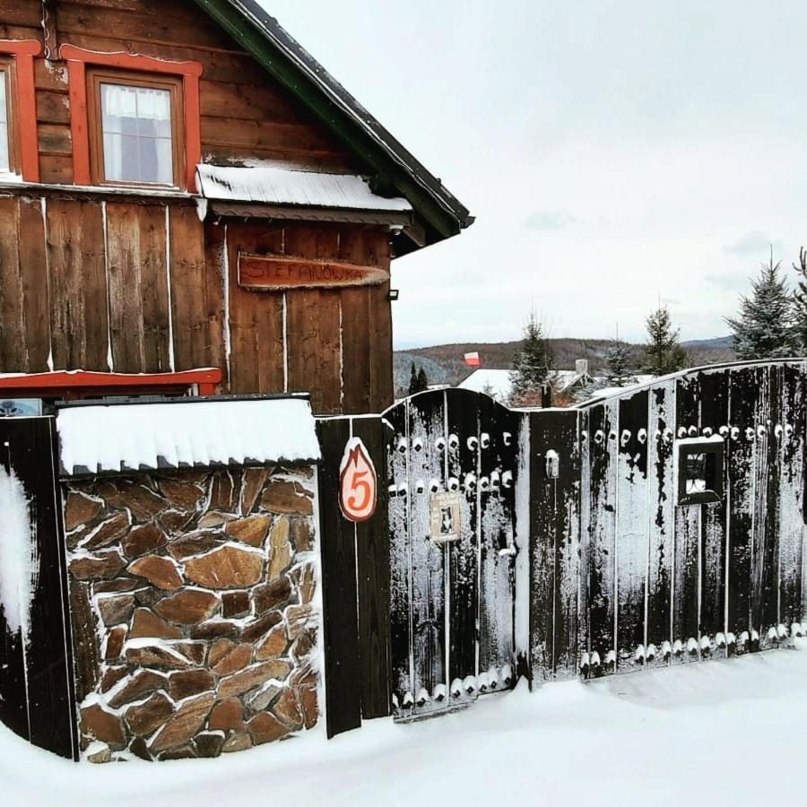 Chata drewniana Stefanówka Slemien Exterior foto